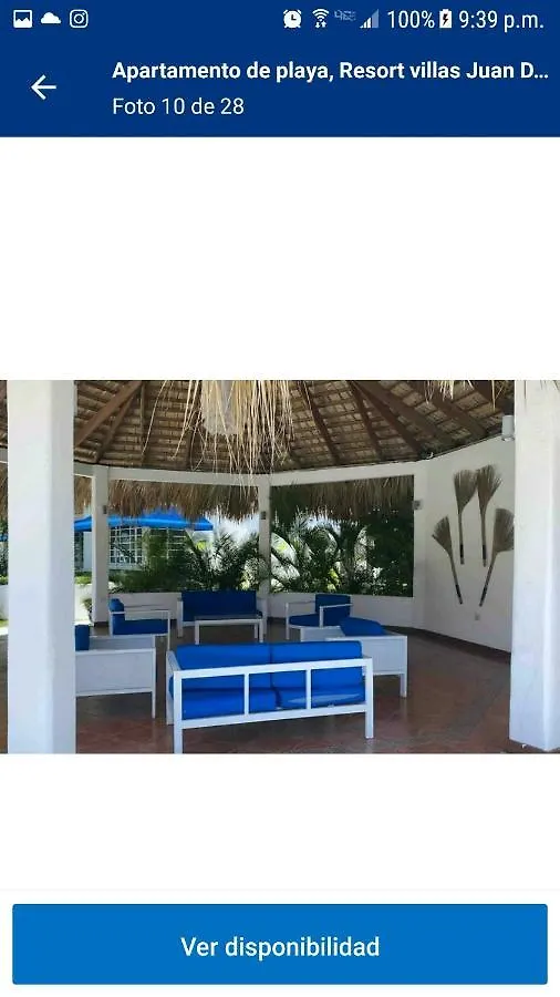 Apartamento Playa Juan Dolio, Rd-Acceso Privado A La Playa Justo Al Frente En 1Ra Linea, Areas Sociales, Bbq, Piscina, Gazebos-Parqueo-Wifi-Netflix-Al Lado De Minimarket, Restaurantes, Bares, Tiendas, Clubes De Playa, Campos De Golf, Bancos Comerciales Y Mas Guayacanes República Dominicana