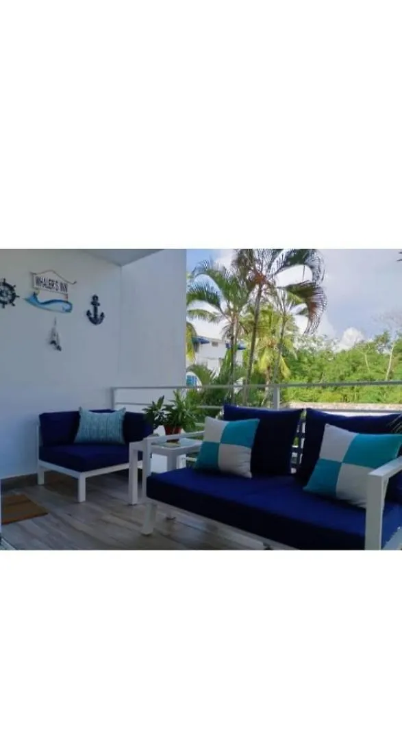 아파트 Playa Juan Dolio, Rd-Acceso Privado A La Playa Justo Al Frente En 1Ra Linea, Areas Sociales, Bbq, Piscina, Gazebos-Parqueo-Wifi-Netflix-Al Lado De Minimarket, Restaurantes, Bares, Tiendas, Clubes De Playa, Campos De Golf, Bancos Comerciales Y Mas 구아야카네스 도미니카 공화국